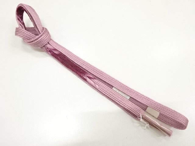 JAPANESE KIMONO / UNUSED HAND-TIED OBIJIME